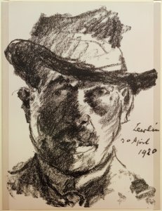 自画像 作者 洛维斯·科林斯（Lovis Corinth）